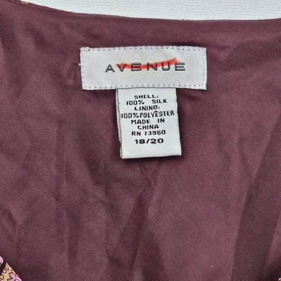 Vintage Y2K Avenue Silk Top Sheer Ruffles Flared Sleeves Jewel Tone Fairy Whimsy - Picture 3 of 11